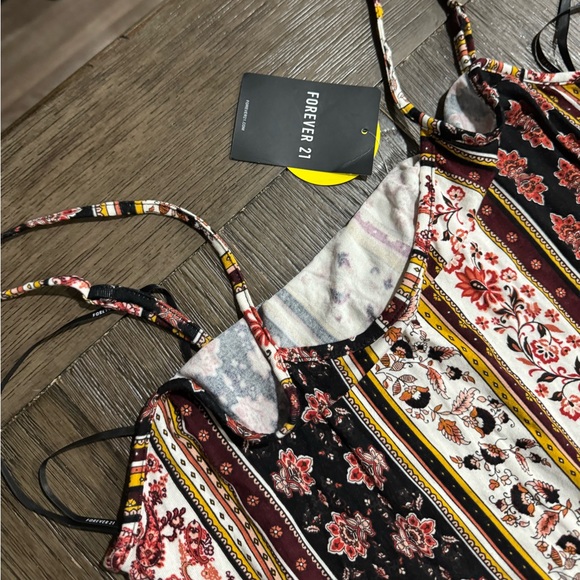 Long cotton maxi dress size L - Picture 3 of 3